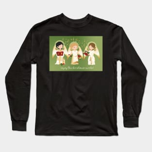 The archangels singing in Christmas Long Sleeve T-Shirt